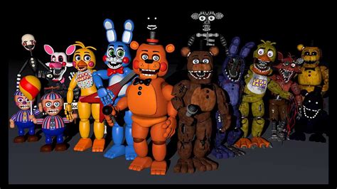 animatronicos|FNaF 2 Animatronics 